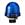 815.500.00 Werma  Permanent Beacon 815 iø37 5:BLUE for Bulb B15d IP65 Panel Mount